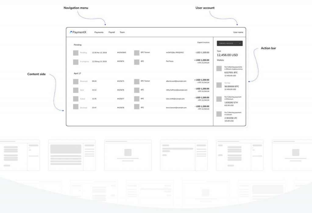 PaymentX — Cryptocurrency Payroll on Behance